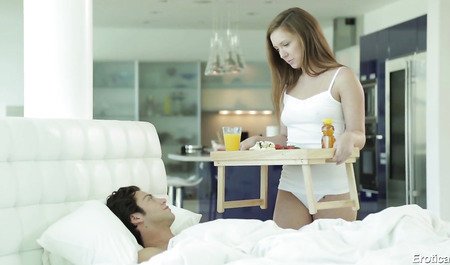 J'ai nourri le gars et j'ai eu un lac habile et du bon sexe