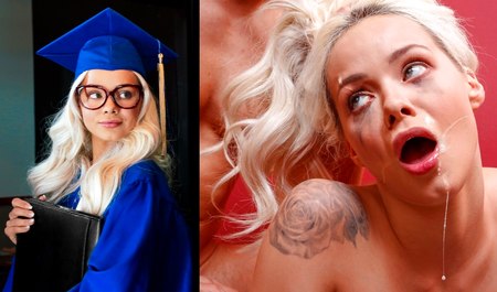 La juge blonde Elsa Jean a des relations sexuelles avec le plus beau mec du quartier