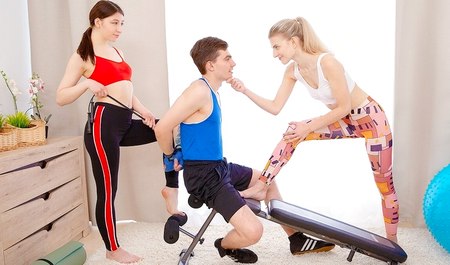 La forme physique, c'est bien, mais le porno russe en groupe est encore meilleur...