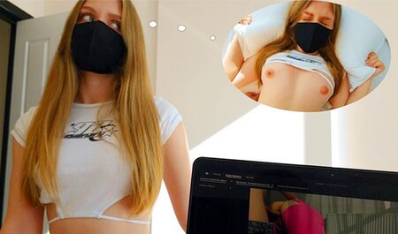 Il n'a pas laissé entrer une fille affamée dans la maison de son voisin et l'a baisé avec sa propre bite