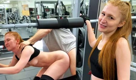 Горячий секс в спортзале: ну и как мне закончить тренировку?!...